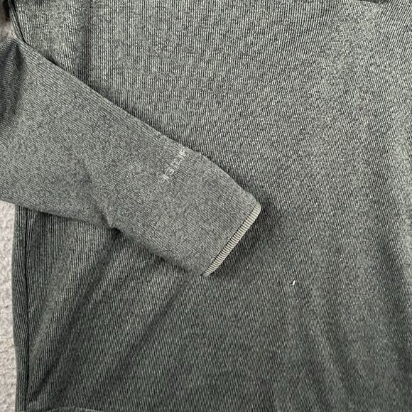 Under Armour Coldgear Henley Sweater Golf Men’s Medium Green Causal Workout - Picture 5 of 10